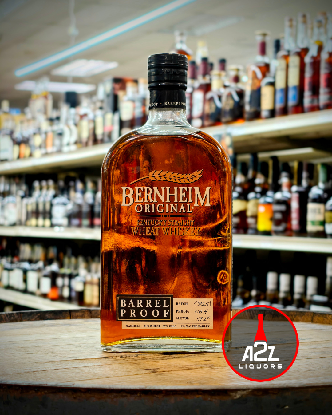 Bernheim Barrel Proof — Batch C925