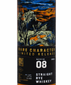 Rare Character Limited Release Straight Rye Whiskey Batch No.8 119.4proof