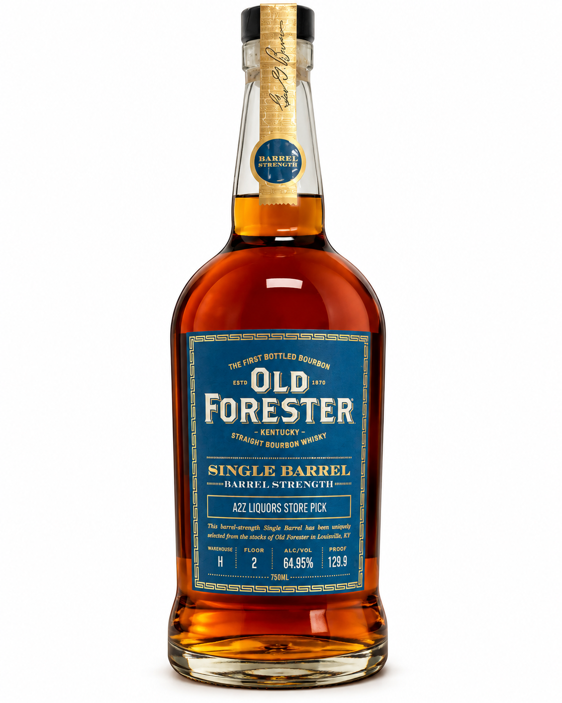 Old Forester Single Barrel – Barrel Strength 129.9p